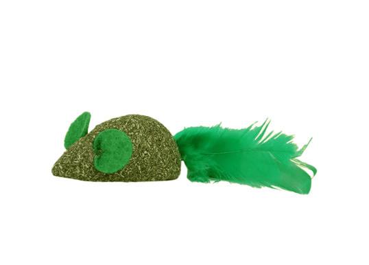 Compressed Catnip Mouse Toy